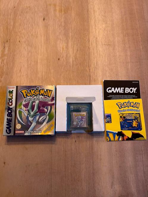 Pokemon Crystal game boy, Consoles de jeu & Jeux vidéo, Jeux | Nintendo Game Boy, Utilisé, Enlèvement