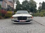 Mercedes W116 280se/AIRCO/AUTOMAAT/LPG, Auto's, Mercedes-Benz, Automaat, Achterwielaandrijving, Zwart, Wit