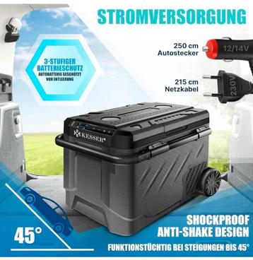 Compressor Koelbox / Vriezer 61 Liter 12V-220V beschikbaar voor biedingen