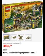 Lego Dino verdedigingsbasis 5887, Ophalen, Zo goed als nieuw, Lego