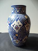 Ancien vase SAFI Maroc tourné & peint à la main, Antiquités & Art, Enlèvement ou Envoi