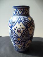 Old vase SAFI vaas Marokko handpaint Morocco vase aardewerk, Ophalen of Verzenden