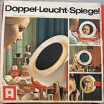 Vintage Make-up spiegel " Allibert Space Age W93 ", Huis en Inrichting, Ophalen, Minder dan 50 cm, Rond, Zo goed als nieuw