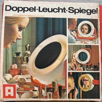 Vintage Make-up spiegel " Allibert Space Age W93 " beschikbaar voor biedingen