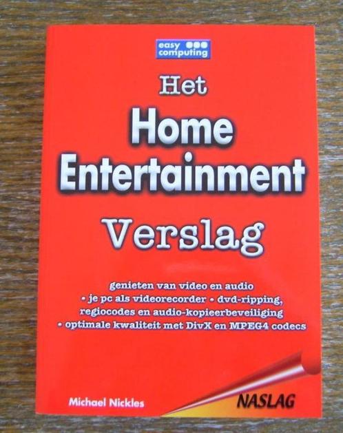 Home Entertainment Verslag (boek Easy computing) -multimedia, Livres, Informatique & Ordinateur, Neuf, Enlèvement ou Envoi