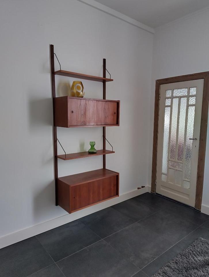 RETRO MODULAIR REK, Huis en Inrichting, Kasten | Wandmeubels, Gebruikt, 150 tot 200 cm, Minder dan 150 cm, 25 tot 50 cm, Met deur(en)