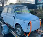 Fiat Autobianchi 500 Giardiniera vert olive rare, Auto's, 4 zetels, Achterwielaandrijving, Bruin, Handgeschakeld