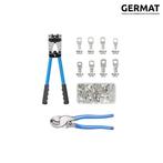 Coupe-câble + Pince à sertir pour œillets de câble 6-50 mm +, Enlèvement ou Envoi, Neuf, Outillage ou Accessoires