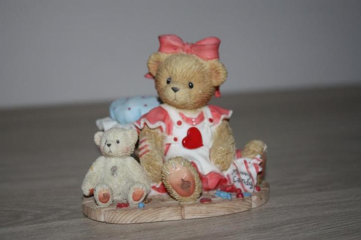 Special Edition Cherished Teddies , Candy , 2001 , 7 cm, Collections, Ours & Peluches, Comme neuf, Statue, Cherished Teddies, Enlèvement ou Envoi