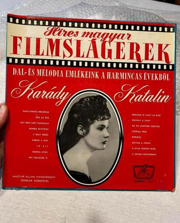 Vinyle LP pop Karady Katalin Híres Magyar Filmslágerek 1965