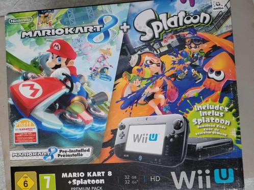 Nintendo Wii U avec 50 jeux installés, Games en Spelcomputers, Spelcomputers | Nintendo Wii U, Gebruikt, Zonder controller, Met games