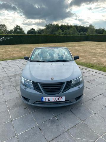 ! ! ! SAAB 9-3 CABRIOLET ! ! !, Autos, Cuir, Achat, Beige, Entreprise