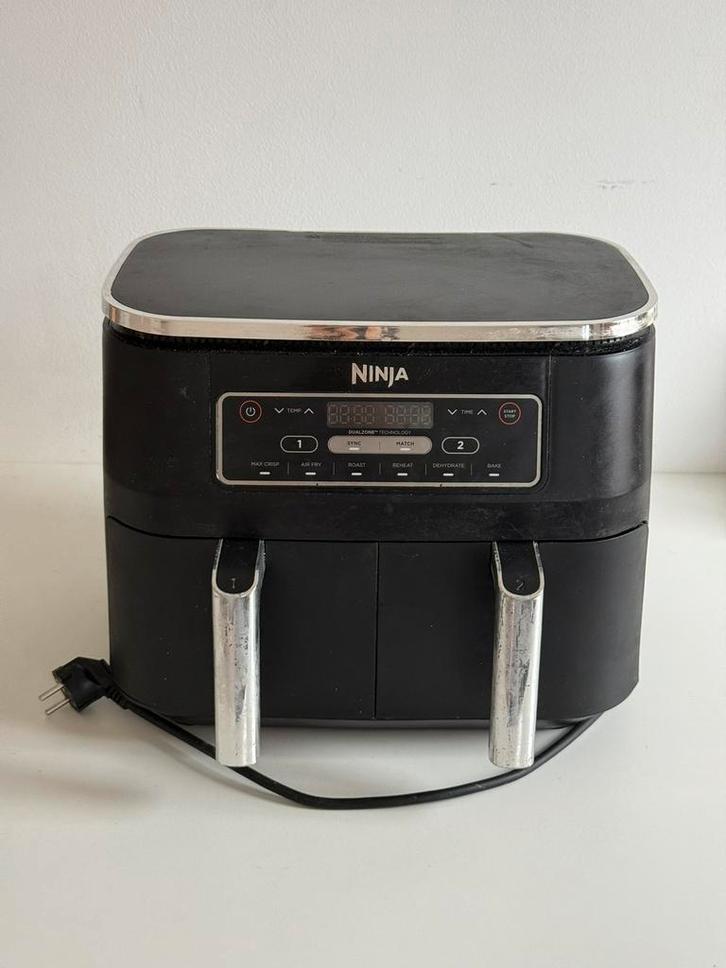 Friteuse à air Ninja Foodi DualZone AF300EU (2 tiroirs), Electroménager, Friteuses à air, Comme neuf, Friteuse à air, Enlèvement ou Envoi
