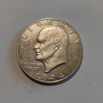 États-Unis - 1 Dollar 1974 - État : AU, Enlèvement ou Envoi, Amérique du Nord, Monnaie en vrac