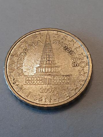10 cent Slovenië 2007, Postzegels en Munten, Ophalen of Verzenden, Slovenië, 10 cent, Losse munt