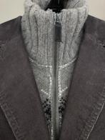 Donkerbruin velours vest, Kleding | Dames, Jassen | Winter, Ophalen, Zo goed als nieuw, Maat 38/40 (M), Overige kleuren