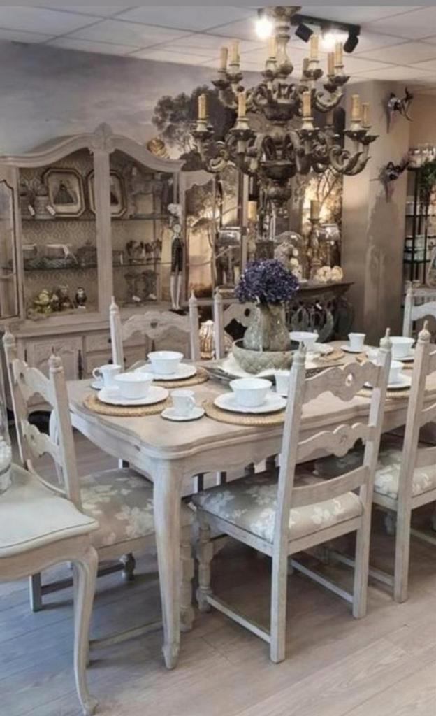 Landelijke Eiken Ceresu eetkamerset, Huis en Inrichting, Complete eetkamers, Ophalen