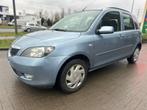 Mazda 1.4 benzine 2004 125000 km Automaat Airco gekeurd vvk, Auto's, Automaat, 4 zetels, Blauw, Bedrijf