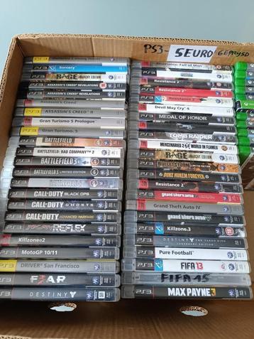 45 tal PS3 spelletjes allemaal in zeer goede staat beschikbaar voor biedingen