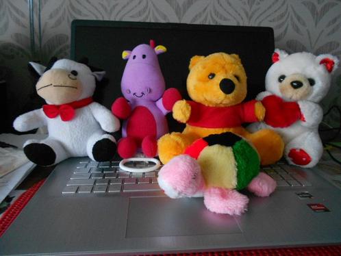 knuffels, kunnen per stuk gekocht worden, Kinderen en Baby's, Speelgoed | Knuffels en Pluche, Gebruikt, Ophalen of Verzenden