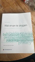 Wat ervan te zeggen (vijfde geactualiseerde editie), Boeken, Schoolboeken, Gelezen, Overige vakken, Ophalen of Verzenden, Rudy Schellaert