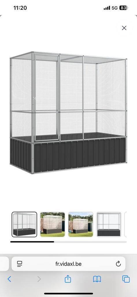 Voliere, Dieren en Toebehoren, Vogels | Hokken en Kooien, Zo goed als nieuw, Volière, Ophalen