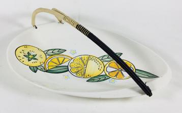 Vintage design porseleinen Cakestand fruitmand middenstuk beschikbaar voor biedingen