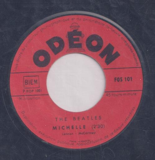The Beatles – Michelle / Run for your life - Single, Cd's en Dvd's, Vinyl Singles, Gebruikt, Single, Pop, 7 inch, Ophalen of Verzenden