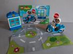 Kit de police Duplo 10900 avec moto, Enlèvement, Ensemble complet, Duplo