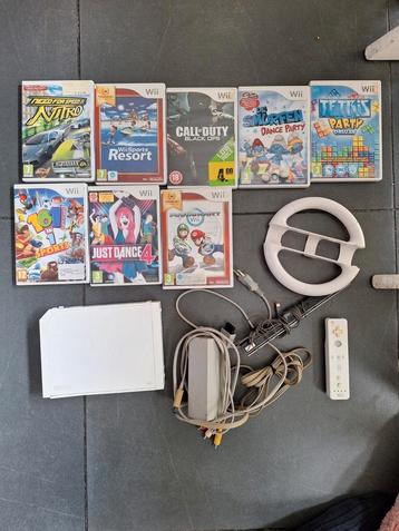 Nintendo Wii met veel games beschikbaar voor biedingen