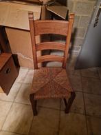 Chaises en laine avec finition en rotin, Antiquités & Art, Enlèvement