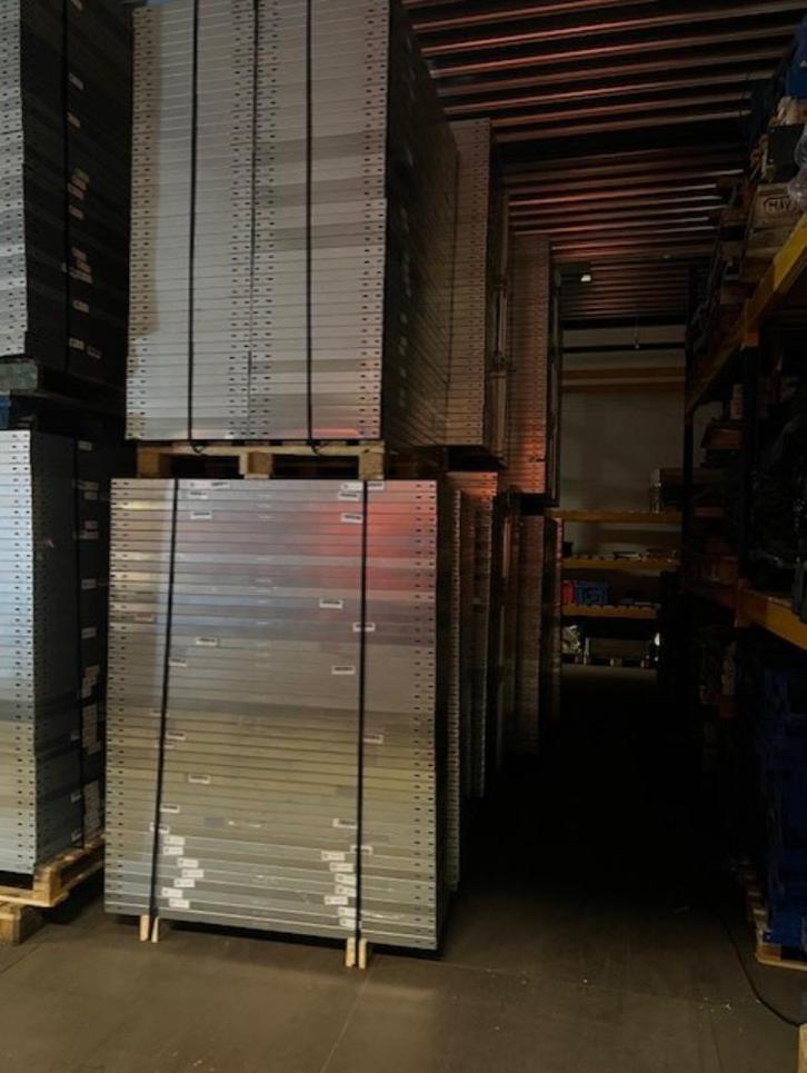 Grote partij gebruikte legbordstellingen, Zakelijke goederen, Kantoor en Winkelinrichting | Magazijn, Stelling en Opslag, Ophalen of Verzenden