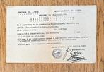 Chaudfontaine 1947 - Certificat de civisme, Envoi, Autres, Autres types
