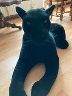 Mooie zwarte panter  knuffel, stevig matriaal, Kinderen en Baby's, Speelgoed | Knuffels en Pluche, Ophalen, Zo goed als nieuw