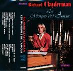 Cassette audio : Les musiques de l'amour -Richard Clayderman, Enlèvement ou Envoi, Originale, Comme neuf, 1 cassette audio