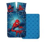 Spiderman Baby Dekbedovertrek 100 x 140 - Marvel, Kinderen en Baby's, Blauw, Dekbedovertrek, Nieuw, Ophalen of Verzenden