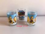 2 verres Maya l'abeille + 1 verre Schtroumpf, Collections, Verres & Petits Verres, Enlèvement, Neuf