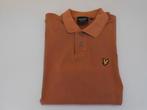 Lyle & Scott polo man maat Small 1 x gedragen, Kleding | Heren, Polo's, Bruin, Ophalen of Verzenden, Lyle & Scott, Gedragen