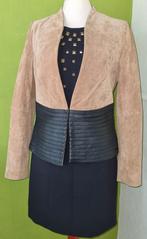 Ibana suède leren jasje, Kleding | Dames, Jasjes, Kostuums en Pakken, Ophalen of Verzenden, Nieuw, Maat 38/40 (M), Jasje