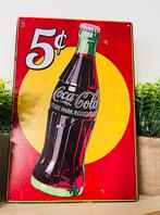 Metalen reclamebord Coca-Cola, Nieuw, Reclamebord, Ophalen of Verzenden