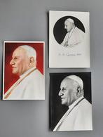 3 foto/postkaarten van paus Johannes XXIII, nieuw, Ophalen of Verzenden, Nieuw