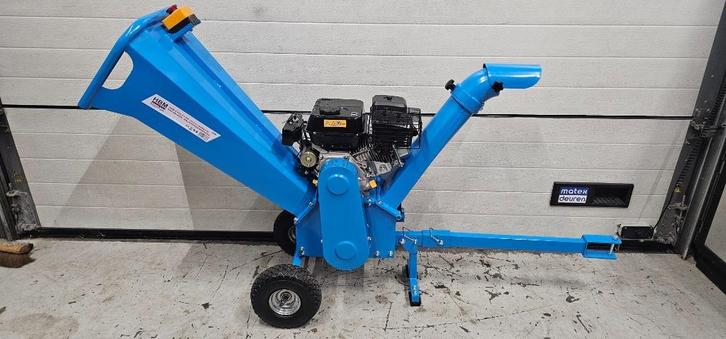 Hakselaar - Houtversnipperaar HBM 4 Takt 7 PK - 212 CC, Tuin en Terras, Hakselaars, Zo goed als nieuw, Benzine, Ophalen of Verzenden