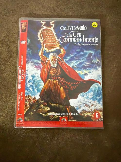DVD  - The Ten Commandments (1956)- Charlton Heston, Cd's en Dvd's, Dvd's | Klassiekers, Gebruikt, Ophalen of Verzenden