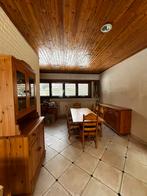 Salle a manger pin massif, Maison & Meubles, Enlèvement, Utilisé, Nordique, 6 à 8 chaises