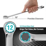 Set van 11 ringsleutels | chroom vanadium | GRATIS LEVERING, Neuf, DURATECH, -, -