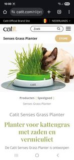 Kattengras grasplanter Catit, Ophalen of Verzenden, Zo goed als nieuw