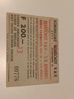 ticket BEERSCHOT - BEVEREN beker van belgie 1980/81, Verzenden, Gebruikt