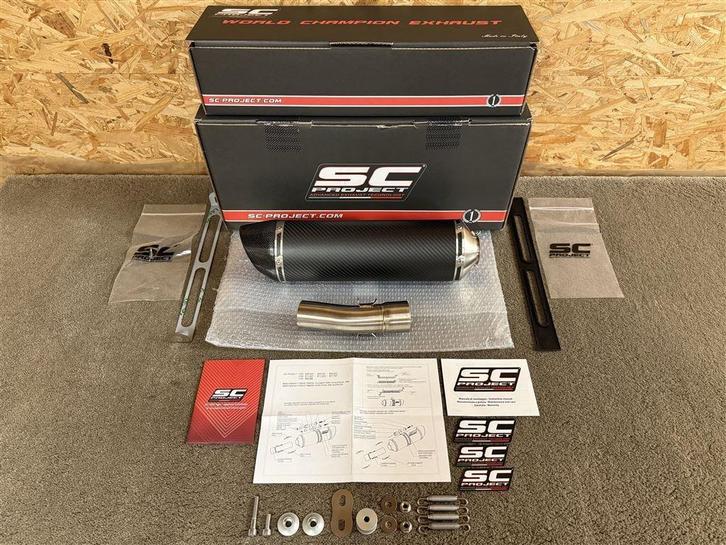 SC Project Oval uitlaat demper BMW F650GS F700GS F800GS, Motoren, Onderdelen | BMW, Nieuw, Ophalen of Verzenden