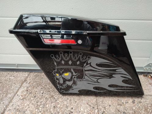 Harde zijkoffers stretched Harley TOURING 97 – 13, Motoren, Onderdelen | Harley-Davidson, Gebruikt, Ophalen