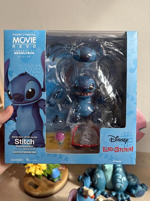 Revoltech no. 003 Disney Stitch Japans figuur first edition, Verzamelen, Poppetjes en Figuurtjes, Zo goed als nieuw, Ophalen of Verzenden